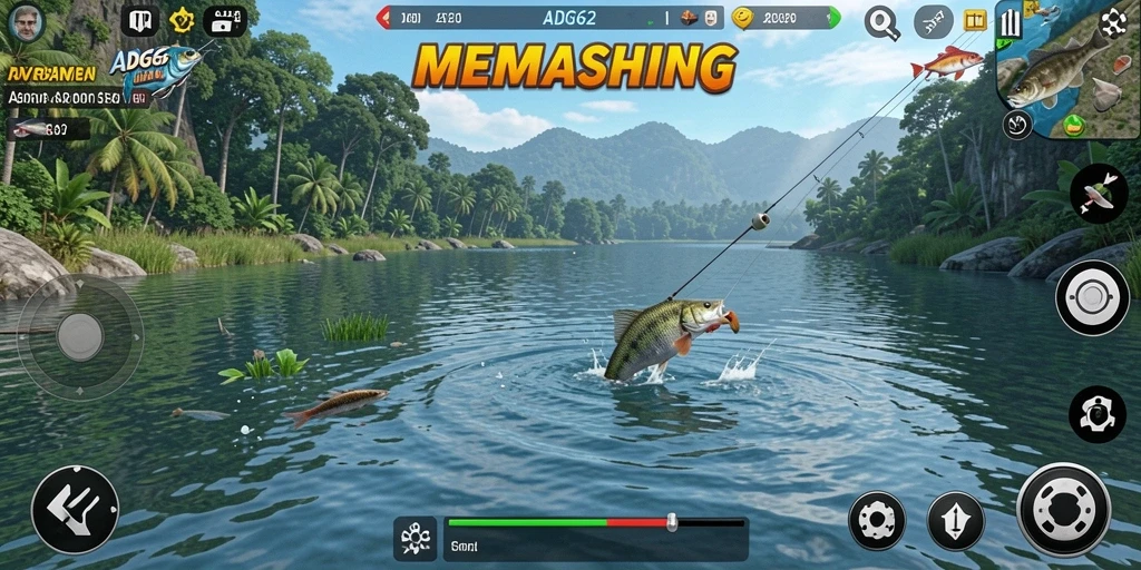 Tangkapan ikan terbaru dalam gameplay seru ADG62.