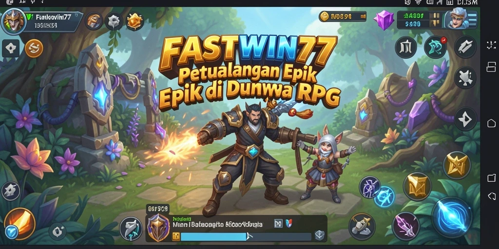 Tangkapan layar yang menampilkan aksi pertarungan seru di FASTWIN77.