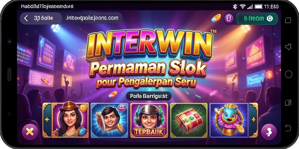 Screenshot gameplay INTERWIN menunjukkan keseruan bermain Slot secara virtual.