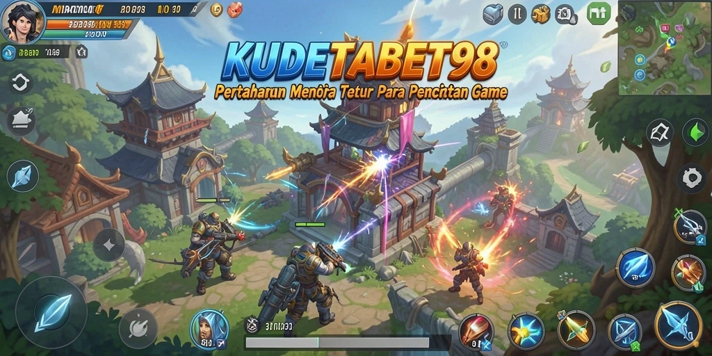Tangkapan layar menampilkan gameplay menarik dari KUDETABET98.