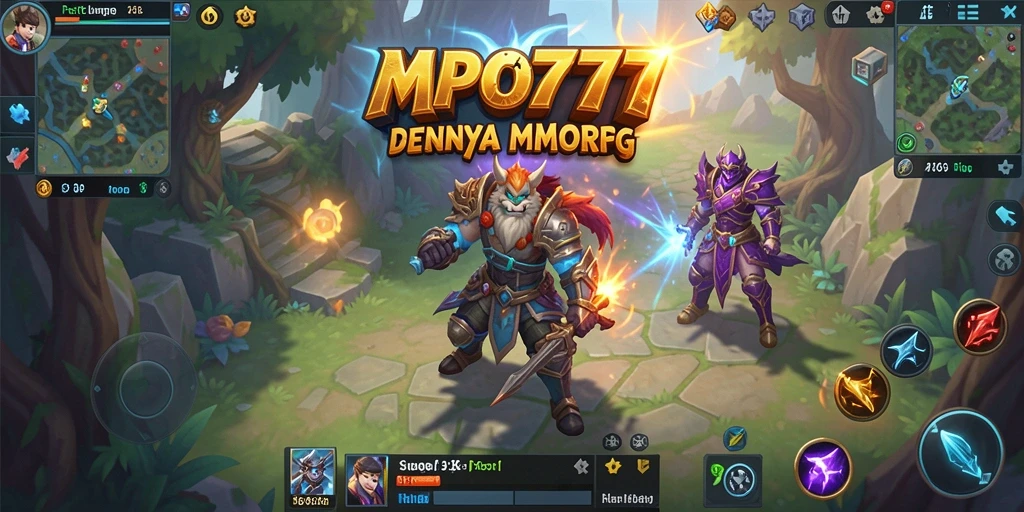 Tangkapan layar yang menunjukkan gameplay seru dan mendebarkan dari MPO777.