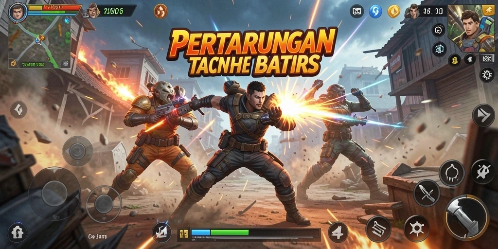 Menampilkan aksi seru dari gameplay VC5 yang menegangkan.